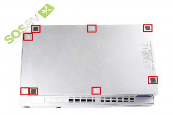 Guide photos remplacement carte des boutons power et eject Playstation 2 Fat (Etape 1 - image 1)