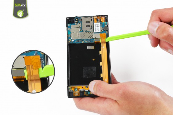 Guide photos remplacement haut-parleur interne Xiaomi MI3 (Etape 10 - image 4)