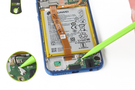Guide photos remplacement câble d'interconnexion Huawei P20 Lite (Etape 14 - image 1)