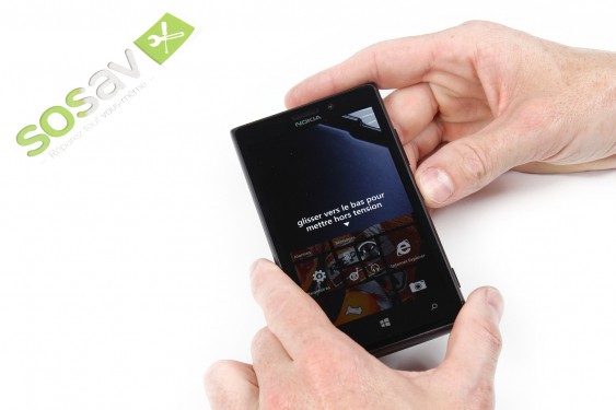 Guide photos remplacement coque arrière Lumia 925 (Etape 1 - image 2)