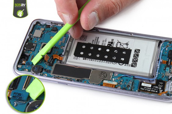 Guide photos remplacement vibreur Samsung Galaxy S8+ (Etape 18 - image 1)