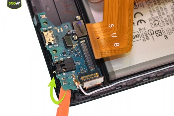 Guide photos remplacement connecteur de charge Galaxy A71 (Etape 7 - image 4)