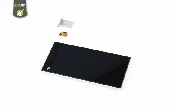 Guide photos remplacement tiroir/carte sim Xiaomi MI3 (Etape 3 - image 2)