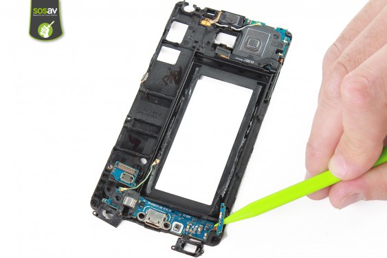 Guide photos remplacement nappe connecteur de charge Samsung Galaxy A5 (Etape 40 - image 3)