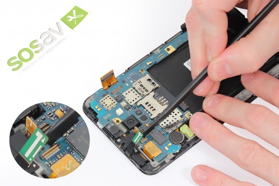 Guide photos remplacement prise jack + haut-parleur interne  (Etape 15 - image 2)