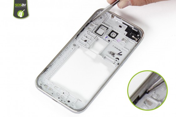 Guide photos remplacement châssis interne Samsung Galaxy Core Prime (Etape 15 - image 2)