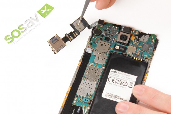 Guide photos remplacement lecteur carte sim et microsd  (Etape 21 - image 3)