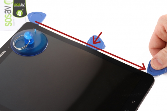 Guide photos remplacement boutons tactiles (menu et retour) Galaxy Tab S3 9.7 (Etape 12 - image 1)