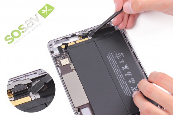 Guide photos remplacement batterie iPad Mini 3 WIFi (Etape 31 - image 4)