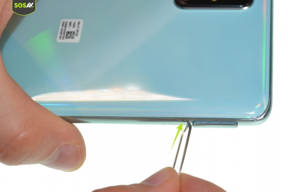 Guide photos remplacement connecteur de charge Galaxy A71 (Etape 2 - image 1)
