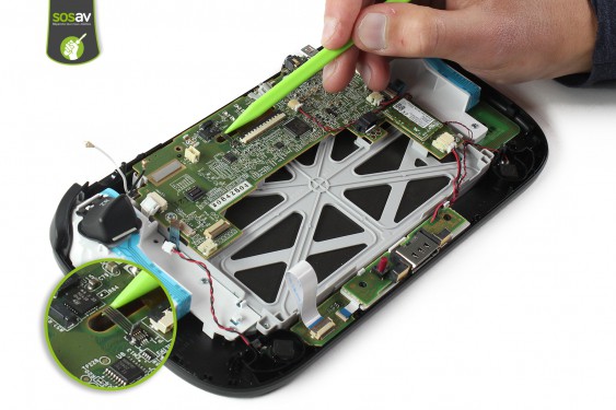 Guide photos remplacement ecran lcd Gamepad Wii U (Etape 22 - image 3)