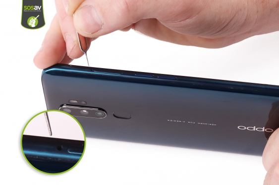 Guide photos remplacement haut-parleur interne Oppo A9 (2020) (Etape 2 - image 1)