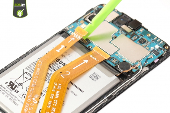 Guide photos remplacement batterie Galaxy A30 (Etape 12 - image 2)