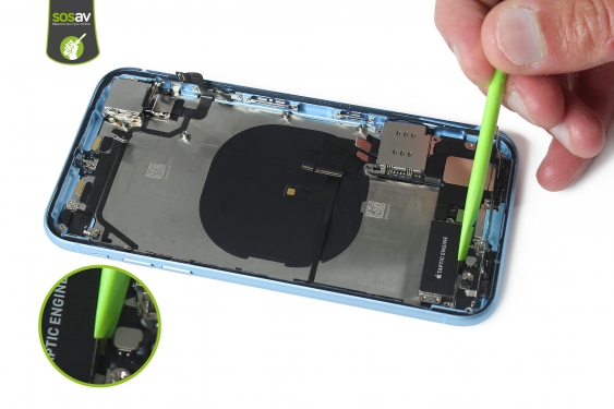 Guide photos remplacement antenne secondaire iPhone XR (Etape 22 - image 3)