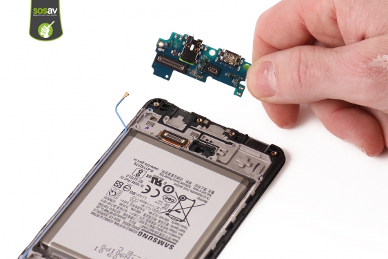 Guide photos remplacement connecteur de charge Galaxy A31 (Etape 16 - image 3)