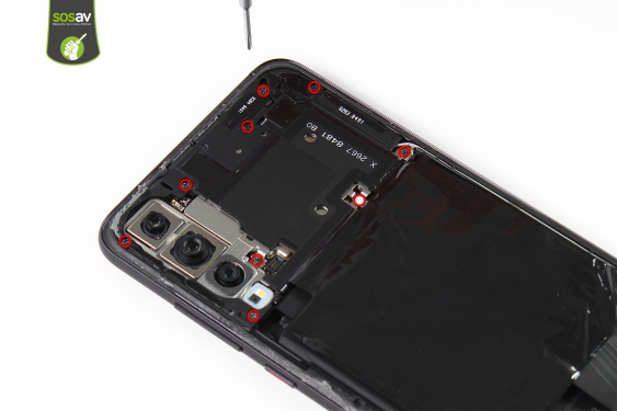 Guide photos remplacement vibreur Huawei P20 Pro (Etape 8 - image 1)