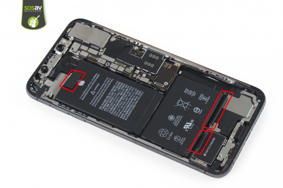 Guide photos remplacement antenne supérieure droite iPhone XS Max (Etape 14 - image 1)