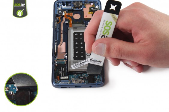 Guide photos remplacement connecteur de charge Galaxy S9+ (Etape 29 - image 1)