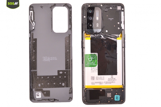 Guide photos remplacement vitre arrière Oppo A94 5G (Etape 3 - image 3)