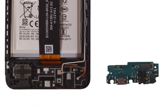 Guide photos remplacement connecteur de charge Galaxy A13 (5G) (Etape 7 - image 2)