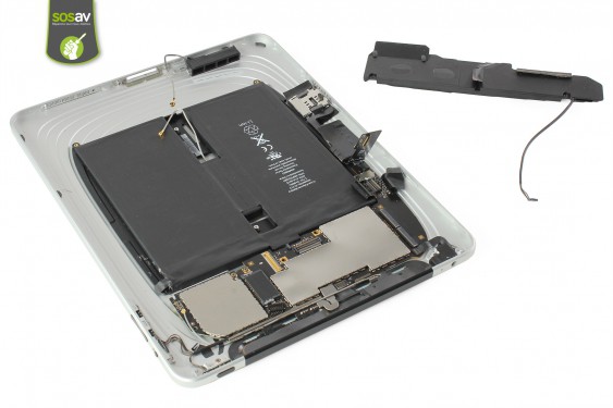 Guide photos remplacement haut-parleur externe iPad 1 3G (Etape 19 - image 1)