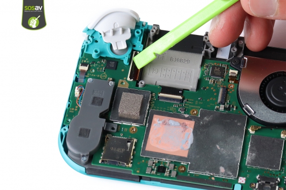 Guide photos remplacement antenne wifi supérieure Nintendo Switch Lite (Etape 15 - image 2)