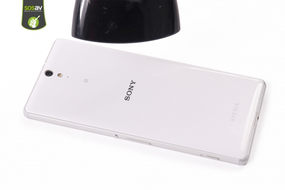 Guide photos remplacement ecran Xperia C5 Ultra (Etape 2 - image 1)