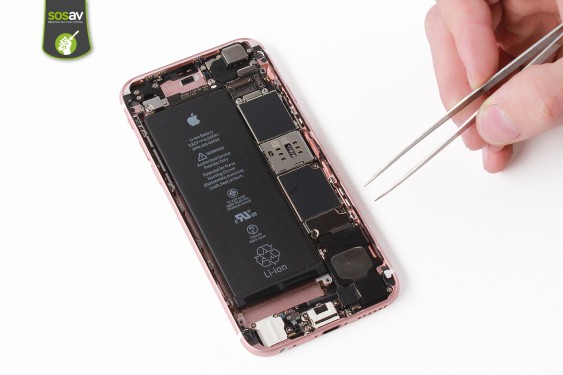 Guide photos remplacement nappe power, vibreur, volume, flash et micro externe iPhone 6S (Etape 11 - image 1)