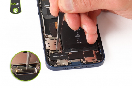 Guide photos remplacement connecteur de charge iPhone 12 (Etape 19 - image 2)