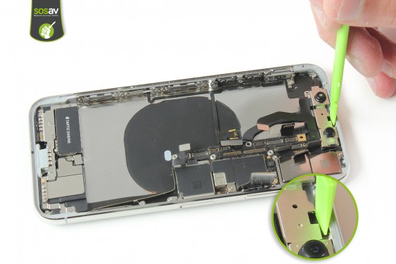 Guide photos remplacement connecteur de charge iPhone X (Etape 25 - image 1)