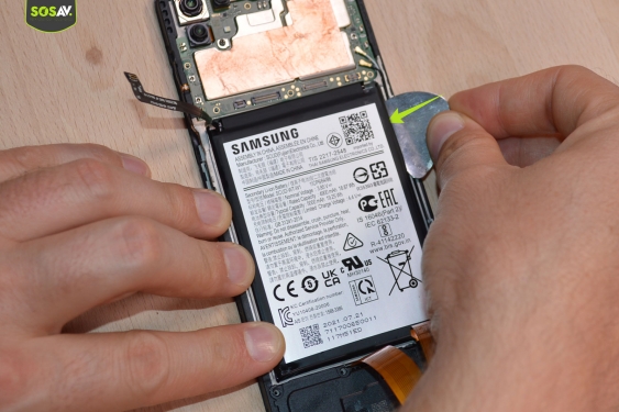 Guide photos remplacement batterie Galaxy A22 (5G) (Etape 7 - image 2)