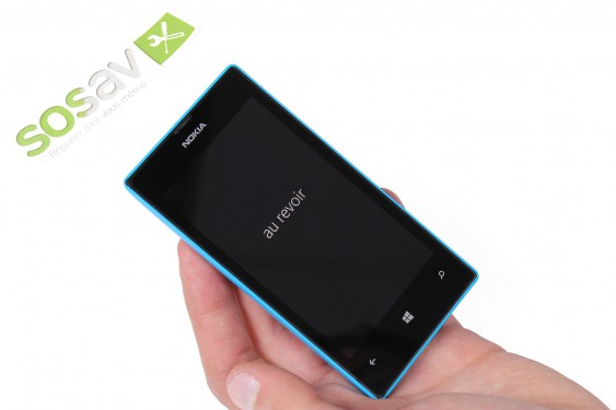Guide photos remplacement vitre tactile Lumia 520 (Etape 1 - image 4)