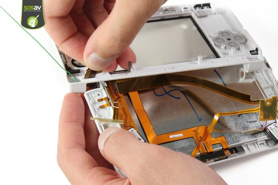 Guide photos remplacement nappe haut-parleur Nintendo 3DS XL (Etape 51 - image 2)