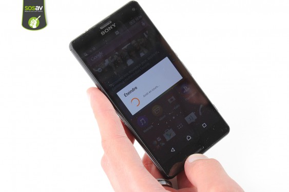 Guide photos remplacement caméra avant Xperia Z3 Compact (Etape 1 - image 4)