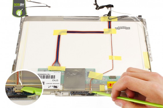 Guide photos remplacement dalle lcd Macbook Core 2 Duo (A1181 / EMC2200) (Etape 36 - image 3)