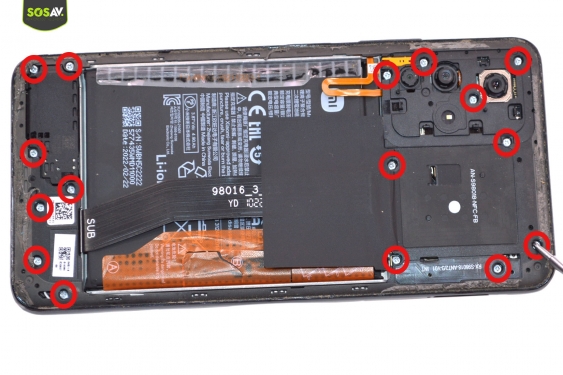 Guide photos remplacement bloc écran Redmi Note 11S 5G (Etape 6 - image 1)