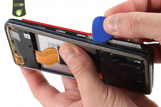 Guide photos remplacement batterie Galaxy A40 (Etape 16 - image 1)