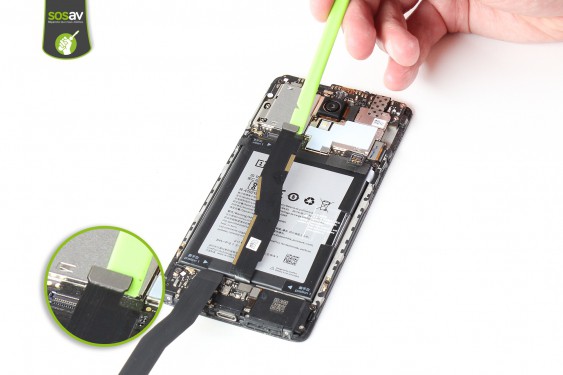 Guide photos remplacement haut-parleur interne OnePlus 3 (Etape 12 - image 2)