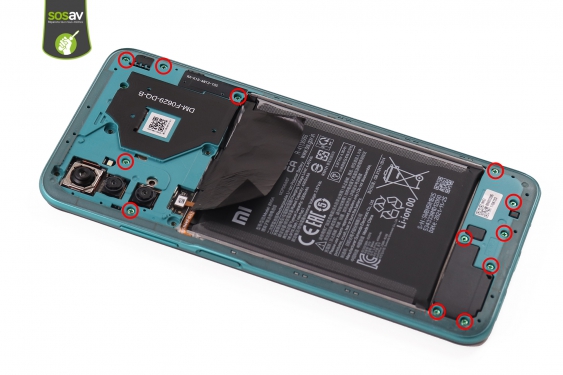 Guide photos remplacement batterie Redmi Note 10 5G (Etape 8 - image 1)