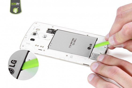 Guide photos remplacement batterie G3 (Etape 3 - image 1)