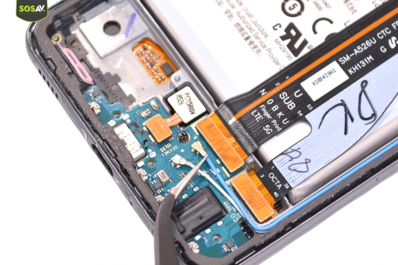 Guide photos remplacement connecteur de charge Galaxy A52s (Etape 8 - image 1)