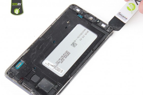 Guide photos remplacement nappe connecteur de charge Samsung Galaxy A7 (Etape 21 - image 2)