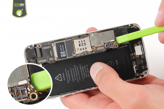 Guide photos remplacement bouton power iPhone 5S (Etape 17 - image 2)