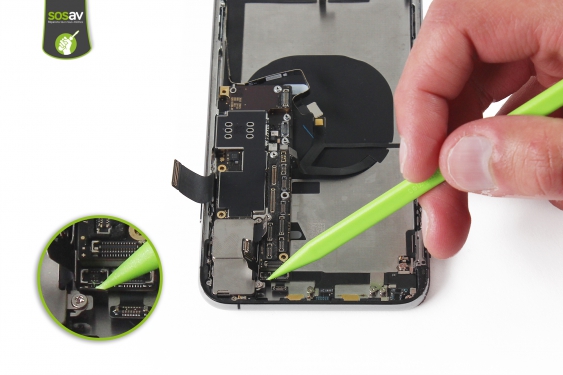 Guide photos remplacement antenne secondaire iPhone XS Max (Etape 21 - image 4)