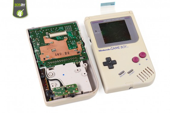 Guide photos remplacement boutons start et select  Game Boy (Etape 7 - image 3)