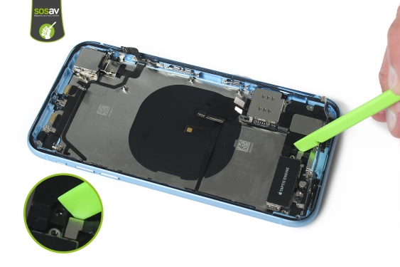 Guide photos remplacement antenne secondaire iPhone XR (Etape 22 - image 1)