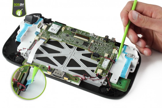 Guide photos remplacement flèche directionnelle gauche Gamepad Wii U (Etape 17 - image 4)