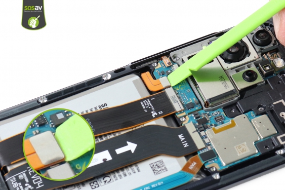 Guide photos remplacement connecteur de charge Galaxy S20 Ultra (Etape 12 - image 1)