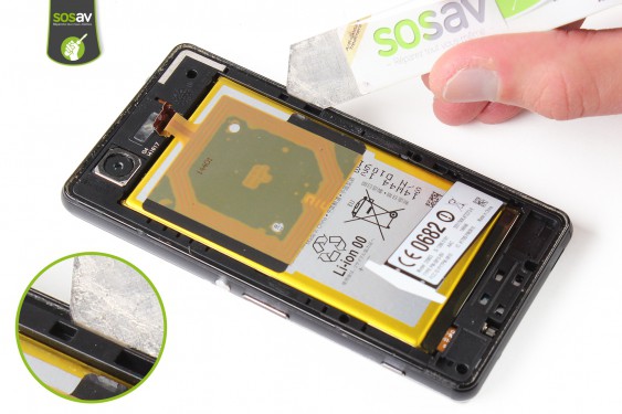 Guide photos remplacement carte mère Xperia Z3 Compact (Etape 12 - image 1)