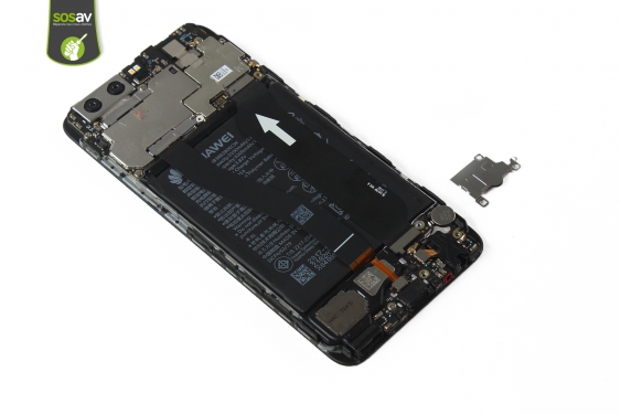 Guide photos remplacement connecteur de charge Huawei P10 (Etape 12 - image 3)